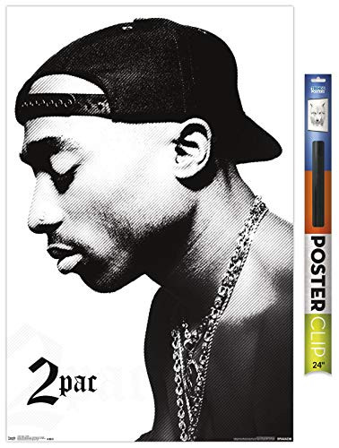 Trends International TupacProfile Clip Bundle Wall Poster 22 375  x 34  Multi