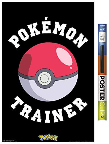 Trends International Pokemon  Trainer Wall Poster 22 375  x 34  Poster  Clip Bundle