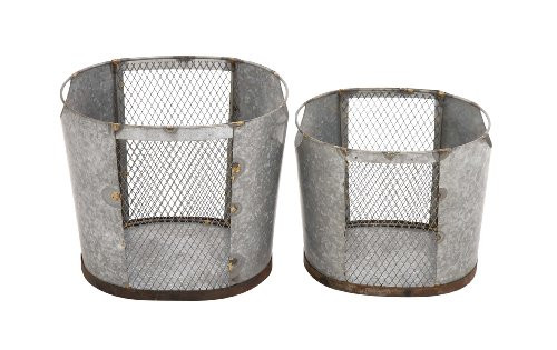Benzara Amazing Styled Attractive Metal Wire Basket Benzara Amazing Styled Attractive Metal Wire Basket