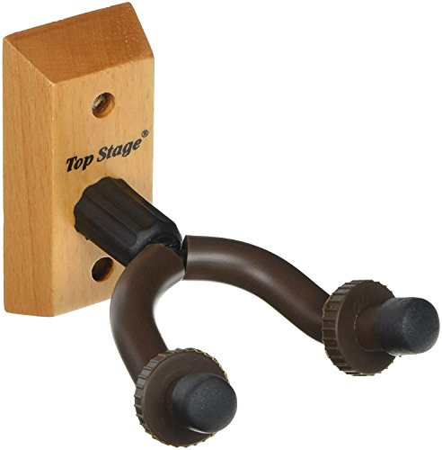Top Stage JX15NA Hardwood Home  Studio Guitar Hanger Keeper Series