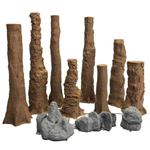 Forest Trees Set 3  28mm Gaming Terrain