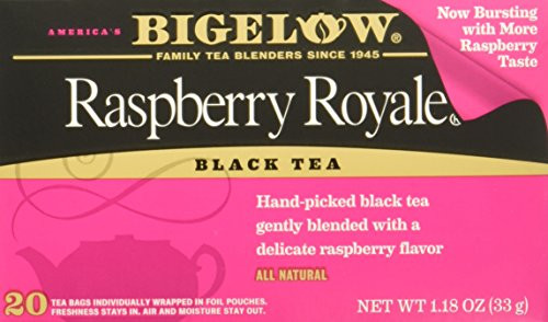 Bigelow Raspberry Royale Tea Bags - 20 ct - 3 Pack Bigelow Raspberry Royale Tea Bags - 20 ct - 3 Pack
