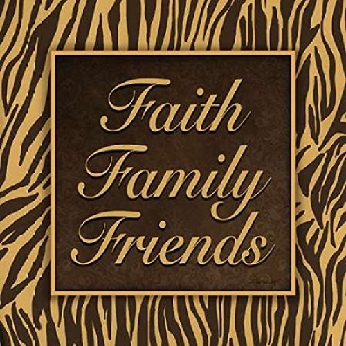 Posterazzi FaithFamilyFriends II Poster Print by Todd Williams 24 x 24