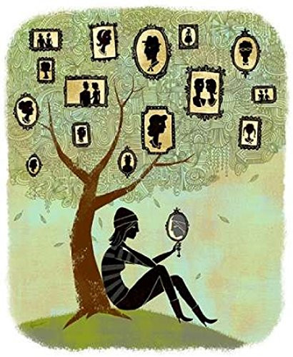 Family Tree Poster Print by Richard Faust 20 x 24