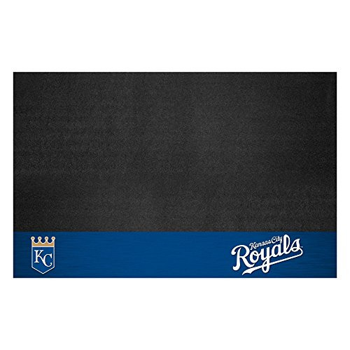 Fanmats 12156 MLB Kansas City Royals Vinyl Grill Mat