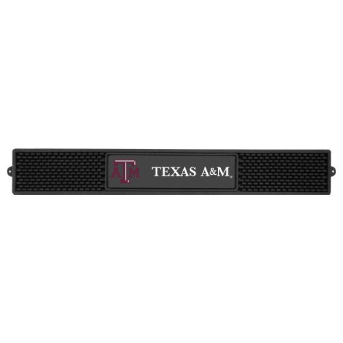 FANMATS  14031 NCAA Texas AM University Aggies Vinyl Drink MatBlack3 25 x24