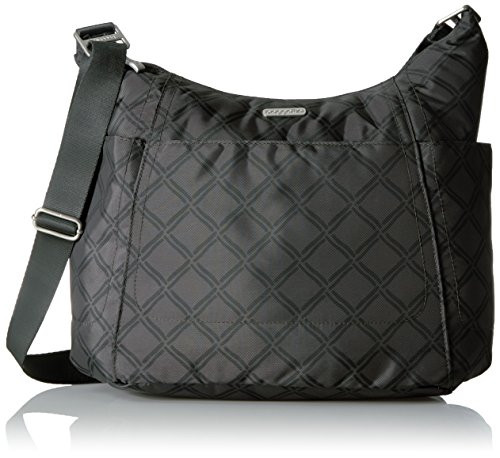 Baggallini Hobo Tote  Lightweight WaterResistant Travel Purse With Multiple Pockets and Removable Wristlet