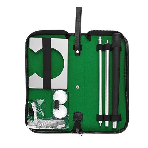 DEWIN Golf Putting Gift SetIndoor Golf Putting Cup Practice Training Clubs Putter Kit Set with Balls  Bag