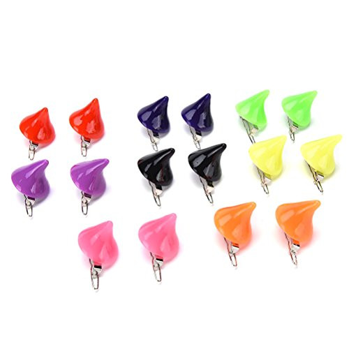 Frcolor Hair Clips8 Pair Gothic Cosplay Small Demon OX Horn Halloween Hair Clip Pin Mixed