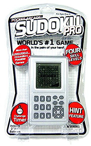 Soduko Pro Handheld Electronic Game Pocket Arcade Sudoku Pro