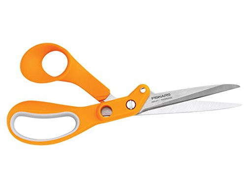 Fiskars 171010-1001 Amplify RazorEdge Fabric Shears, 10 Inch, Orange Fiskars 171010-1001 Amplify RazorEdge Fabric Shears, 10 Inch, Orange