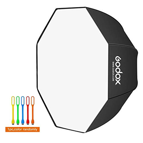 Godox 32 inches/80cm Umbrella Octagon Softbox Studio Flash Reflector Speedlight Octagonal Soft box with Carrying Bag for Portrait or Product Photography 32 inches /80cm Godox 32 inches/80cm Umbrella Octagon Softbox Studio Flash Reflector Speedlight Octagonal Soft box with Carrying Bag for Portrait or Product Photography 32 inches /80cm