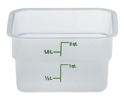Cambro (2SFSPP190) 2 qt Polypropylene Food Storage Container - CamSquare