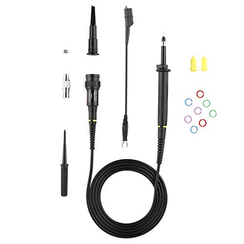 P4250 Oscilloscope Probe HighVoltage Probe Oscilloscope Probe 1001 2KV 250MHz Crocodile BNC Oscilloscope Scope Clip Probe Test Lead Kit Digital Oscilloscope Clip Probe