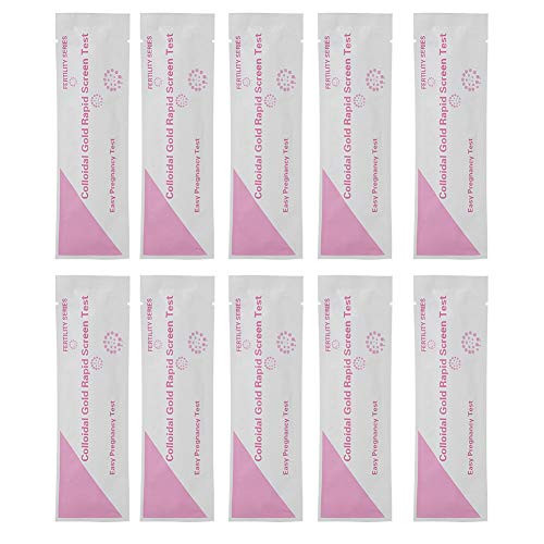 10pcs Pregnancy Test Quick and Accurate Results HCG Urine Testing Early Pregnancy Test Home Pregnancy Test Kits for women