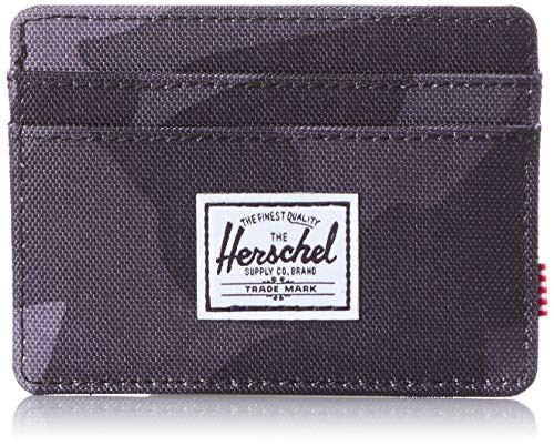 Herschel mens Charlie Rfid Card Case Wallet Night Camo One Size US