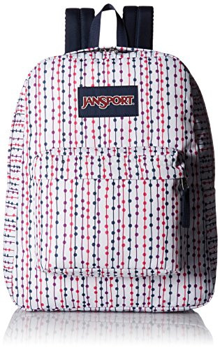 JanSport Superbreak Jansport Navy Front Row Spot One Size