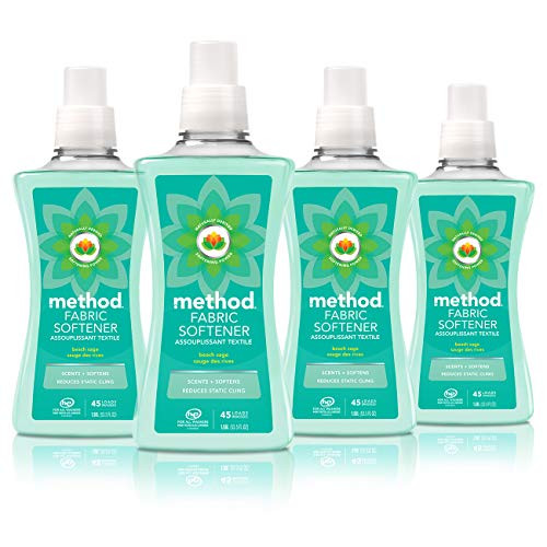 Method Fabric Softener Beach Sage 53 5 Ounce 45 Loads 4 Count