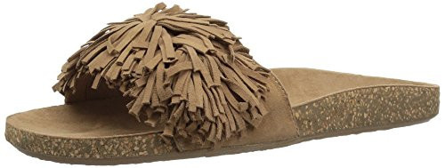 Musse  Cloud Women s Bluebell Slide Sandal Leather Tan 38 M EU 7 5 US