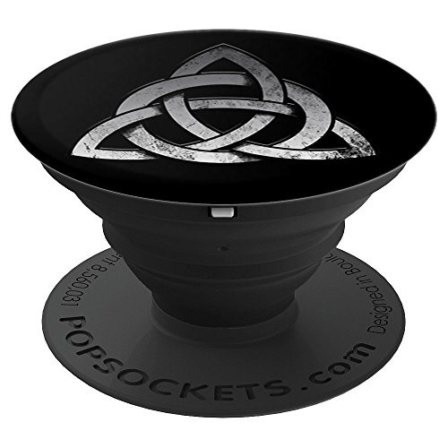 Triquetra  Vikings celtic Knot PopSockets Grip and Stand for Phones and Tablets