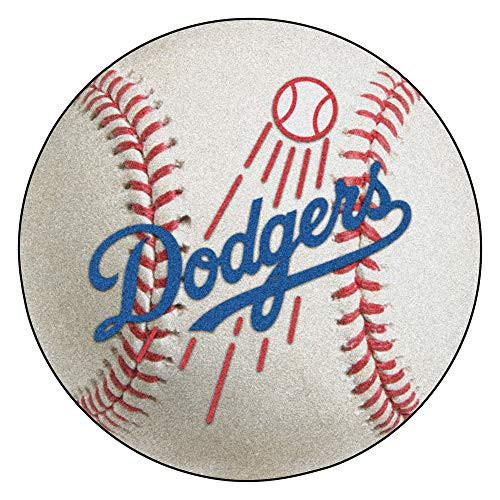 FANMATS MLB Los Angeles Dodgers Nylon Face Baseball Rug