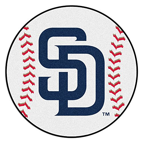 Fanmats MLB San Diego Padres Baseball Rug Fanmats MLB San Diego Padres Baseball Rug