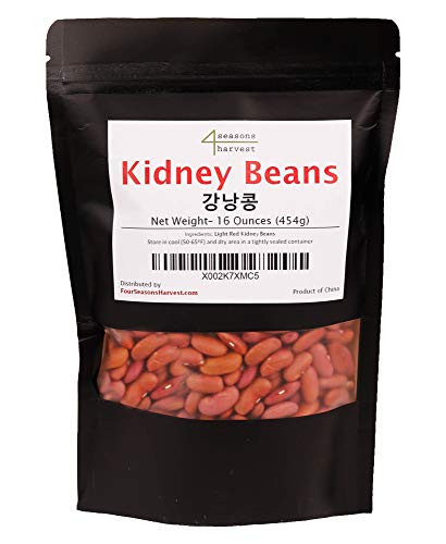Four Seasons Harvest Light Red Kidney Beans Triple Cleaned  16oz