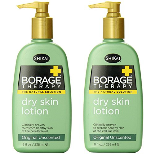 ShiKai Lotion Dry Skin Therapy Borage 8Ounces Pack of 2 ShiKai Lotion Dry Skin Therapy Borage 8Ounces Pack of 2