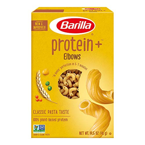 Barilla Protein Plus Elbows Pasta 14 5 Ounce Pack of 12 1000010555 Barilla Protein Plus Elbows Pasta 14 5 Ounce Pack of 12 1000010555