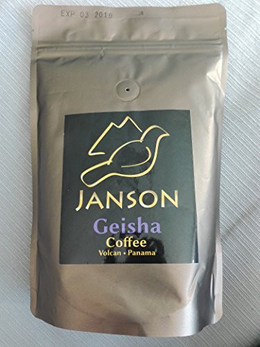 Janson Geisha Coffee  Whole Bean  300 grams