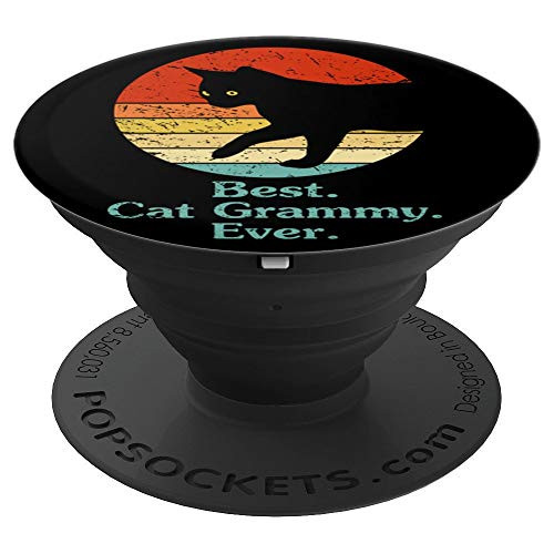 Funny Cat Gifts for Cat Lovers Grandma Grammy Cats Family PopSockets Grip and Stand for Phones and Tablets