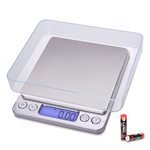 Fuzion Digital Kitchen Scale 500g/ 0 01g Small Jewelry Scale Food Scales Digital Weight Gram and Oz Digital Gram Scale with LCD/ Tare Function for Jewelry Nutritional Intake Battery Included Fuzion Digital Kitchen Scale 500g/ 0 01g Small Jewelry Scale Food Scales Digital Weight Gram and Oz Digital Gram Scale with LCD/ Tare Function for Jewelry Nutritional Intake Battery Included