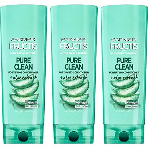 Garnier Hair Care Fructis Pure Clean Conditioner 12 Fl Oz Pack of 3 Garnier Hair Care Fructis Pure Clean Conditioner 12 Fl Oz Pack of 3