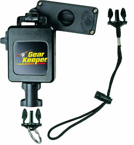 Gear Keeper RT37618 Retractable Instrument Tether with Clamp On MultiMount Belt Clip 80 lbs Breaking Strength 18 oz Force 36  Extension