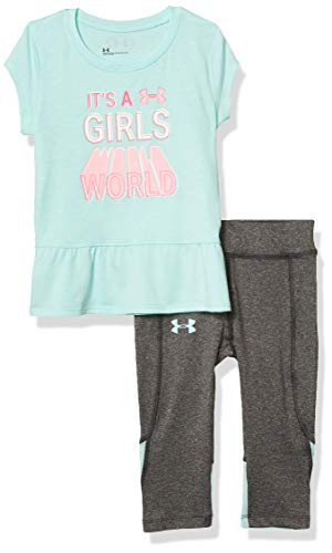 Under Armour Little UA It s A Girls World Set Aqua Float 5