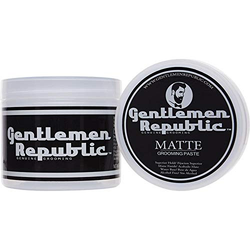 Gentlemen Republic Matte Grooming Paste Genuine Grooming for Men  8 oz