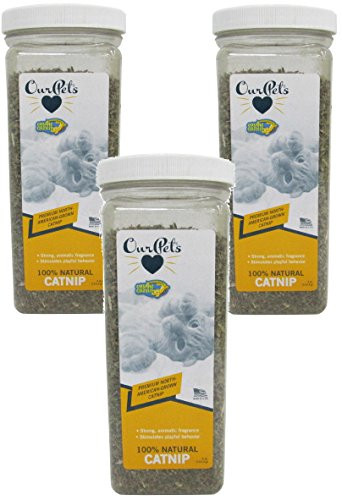 3 Pack OurPets Premium NorthAmerican Grown Catnip 4 Ounces each