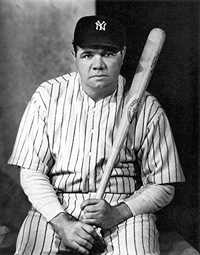 George H Ruth 18951948 Nknown As Babe Ruth American Professional Baseball Player Photographed In The 1920S By Nickolas Muray Poster Print by 18 x 24