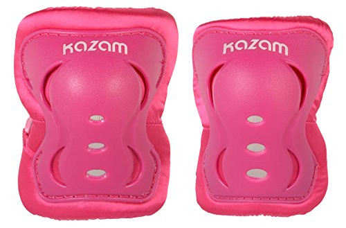 KaZAM Girls MultiSport Knee and Elbow Pad Set Pink