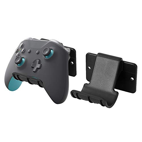 VIVO Universal Video Game Controller Wall Mount Holders Compatible with Playstation Xbox NVIDIA Nintendo Switch Controllers and More 2 Pack MOUNTGM01C