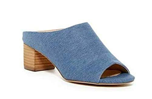 CHARLES BY CHARLES DAVID Miami Dress Denim Sandals Indigo 5 5 M US
