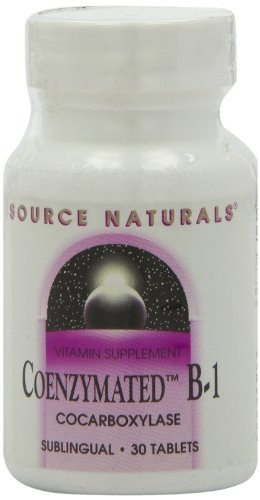 Source Naturals Coenzymated B1 25 Mg 30 Count