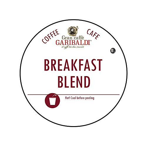 Gran Caffe Garibaldi Breakfast Blend Coffee Single Serve Cups for Keurig K Cups Brewer 36 Count