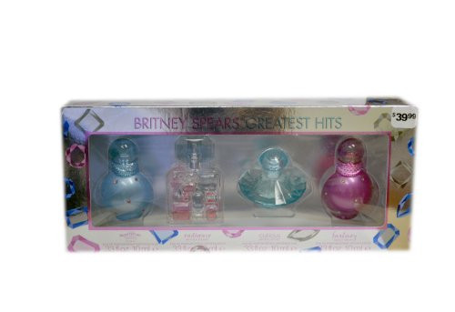 Britney Spears Greatest Hits Perfume by Britney Spears for Women  4 Pc  Gift Set