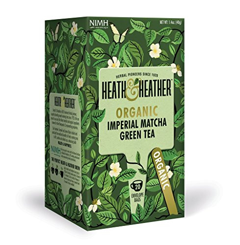 Heath  Heather Organic Imperial Matcha Tea 20 Bags Pack of 3