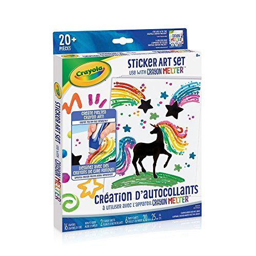 Crayola Crayon Melter Sticker Art Set