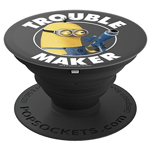 Despicable Me Minions Trouble Maker PopSockets Grip and Stand for Phones and Tablets Despicable Me Minions Trouble Maker PopSockets Grip and Stand for Phones and Tablets