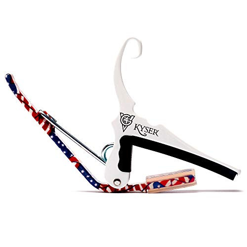 Kyser Guitars for Vets G4V QuickChange Capo for 6string acoustic guitars KG6G4V