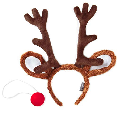 Hallmark Rudolph The RedNosed Reindeer DressUp Nose and Antlers Set Hallmark Rudolph The RedNosed Reindeer DressUp Nose and Antlers Set