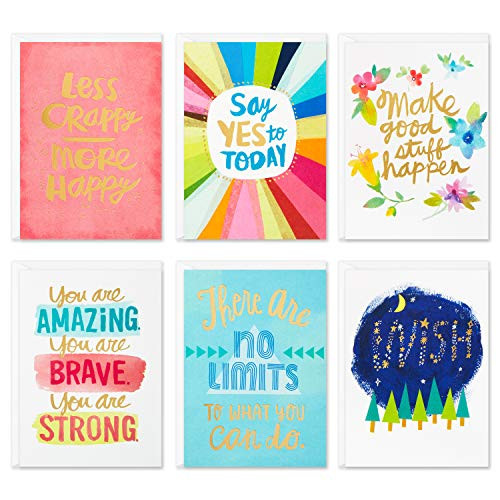 Hallmark Thinking of You Encouragement Get Well Sympathy Cards Assortment 24 Assorted Cards and Envelopes Hallmark Thinking of You Encouragement Get Well Sympathy Cards Assortment 24 Assorted Cards and Envelopes